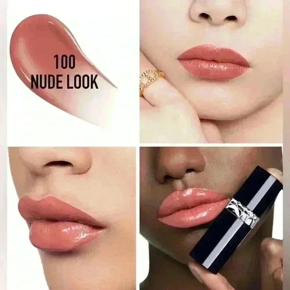 Rouge Dior Forever Liquid Lacquer Lipstick ~ 100 Nude Look ~ NEW! - Picture 1 of 5